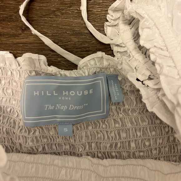 Hill House Athena Nap Dress in White Swiss Dot - Size Small - Picture 5 of 8